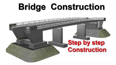 Bridge Construction In 3d Step By Step Construction Process Youtube