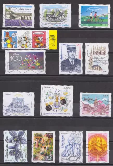 FRANCE 2023 120 TIMBRES Differents Dont 9 S Completes 14 Gommes EUR 1