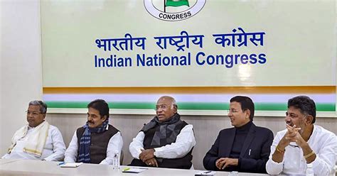 Congress Fails To Improve Its Graph Party Top Brass To Karnataka Leaders