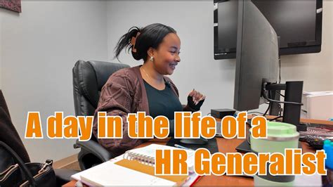 Work Vlog Day In My Life As A Hr Generalist 9 5 Vlog Corporate