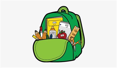 School Backpack Clip Art - School Back Pack Clip Art - 800x400 PNG ...