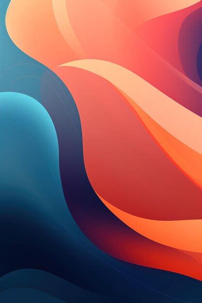 Premium Ai Image Abstract Colorful Waves A Symphony Of Vibrance In