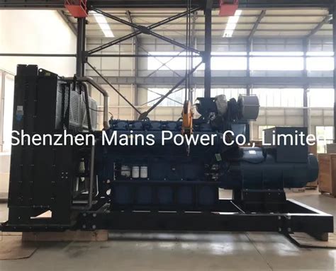 2250kva 1800kw Standby Diesel Generator Yuchai Brand Mtu Technology