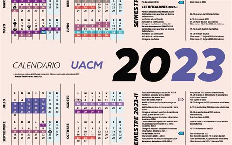 Calendario Escolar Uacm Image To U