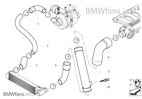 Intake Manifold Supercharg Air Duct Bmw E D M Europe