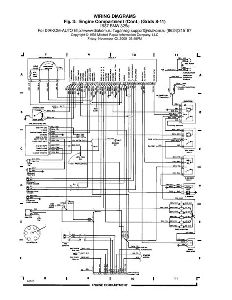 BMW 325e 1987 Wiring Diagrams 3 Grids 8 11 Postimages