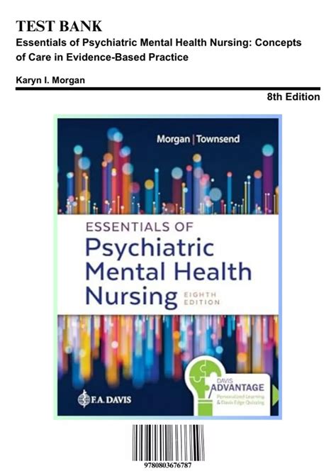 Test Bank For Essentials Of Psychiatric Mental Health Nursing Concepts