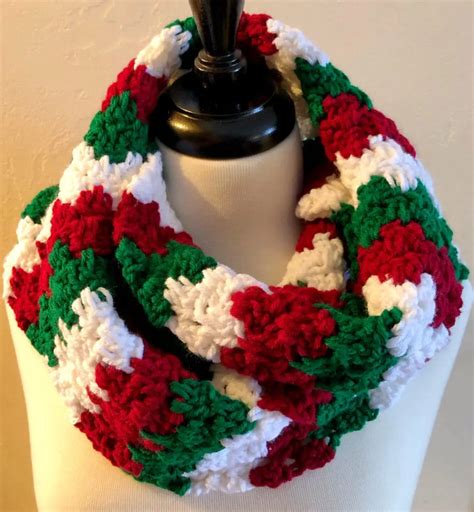 Joyful Holiday Crochet Scarf Pattern Pattern Princess