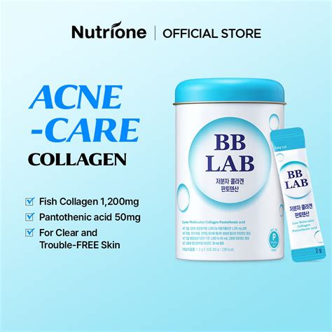 Nutrione Bb Lab Collagen Pantothenic Acid G X Sticks Box