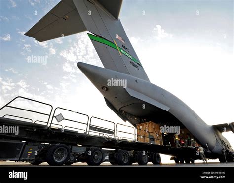 Airmen From The 386th Expeditionary Logistics Readiness Squadron Aerial