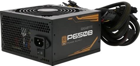 GIGABYTE P650B 650W 80 PLUS BRONZE Certified Non Modular Black GP