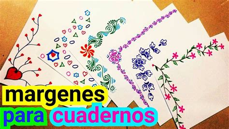 Margenes Bonitos Para Cuadernos