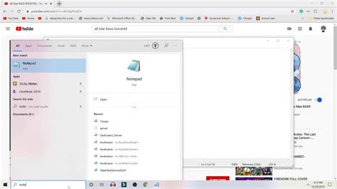How 2 Open Notepad Tutorial Youtube
