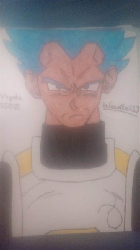 Dessin De Vegeta SSGSS Dragon Ball France Amino