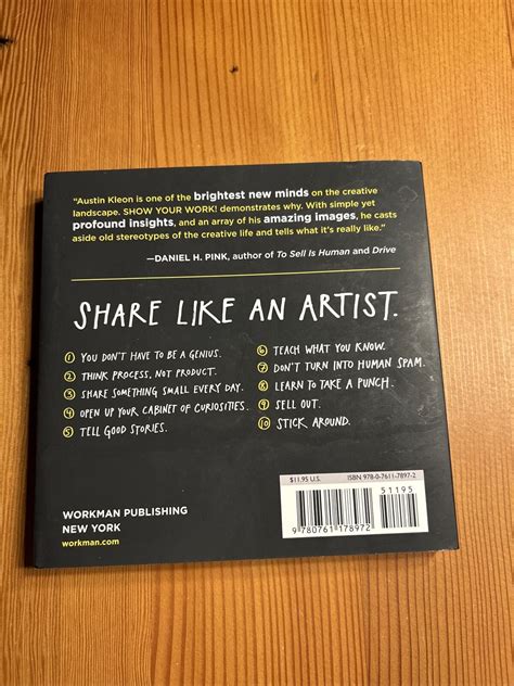 Austin Kleon Ser Show Your Work 10 Ways To Share Your Creativity