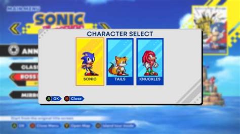 Sonic Origins Game Ui Database