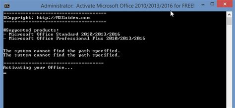 Activate Microsoft Office 2016 Using Cmd Fitylegal