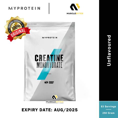 MYPROTEIN Creatine Monohydrate 250G 500G 1KG Shopee Malaysia