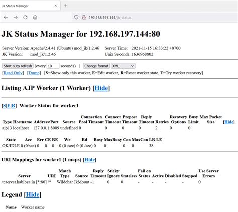 Install Mod JK Status Apache Tomcat In Ubuntu 20 04 Part II