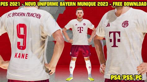 PES 2021 NEW KIT THIRD BAYERN MUNCHEN 2023 24 PS4 PS5 PC 4K YouTube