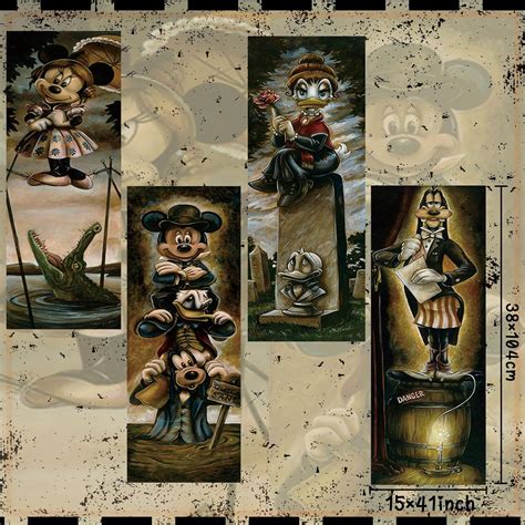 Disney Discovery- Haunted Mansion Stretching Posters - Decor