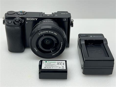 Sony Alpha A6000 Mirrorless Camera With 16 50mm Retractable Lens Black 646791412563 Ebay