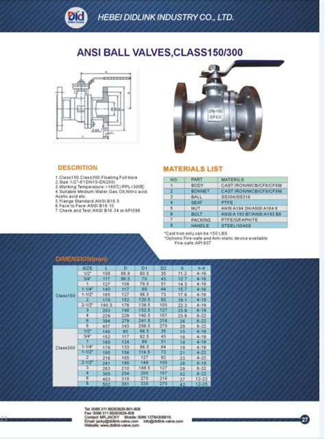 4 Inch Flanged Ball Valveball Valve Dimensionspneumatic Ball Valve