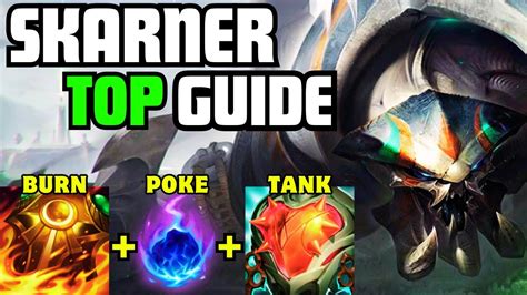 Skarner Is Back Season 14 Skarner Top Gameplay Youtube