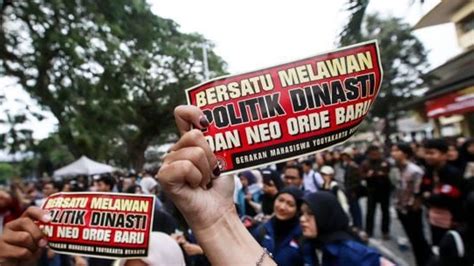 Serukan Pemilu Demokratis Mahasiswa Yogyakarta Gelar Aksi Tolak