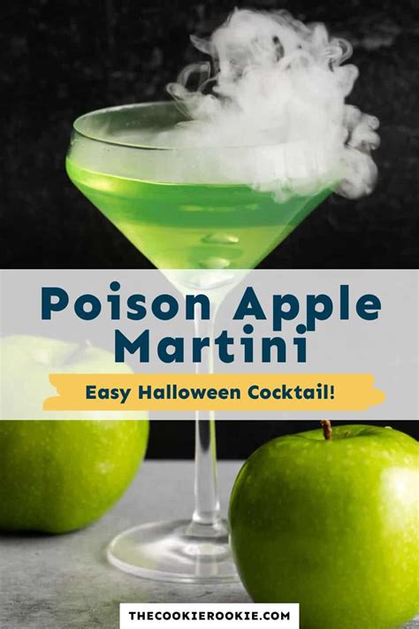 Poison Apple Martini The Cookie Rookie