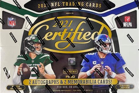 2021 Panini Certified Football Hobby Box The Locker Room 78