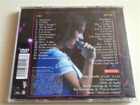 Alizee En Concert Cd Dvd Usado Nacional 22000 En Mercado Libre