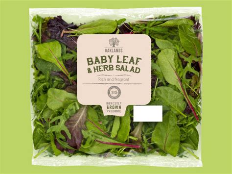 Oaklands Baby Leaf Herb Salad Lidl Great Britain Specials Archive