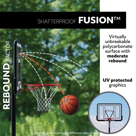 Lifetime Adjustable Height In-Ground Basketball System with ...