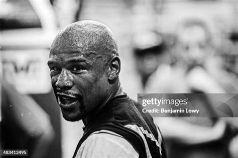 Floyd Mayweather Trains At His Gym On July 26 In Las Vegas Nevada