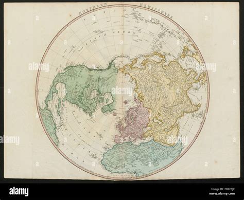 Northern Hemisphere Map Hi Res Stock Photography And Images Alamy