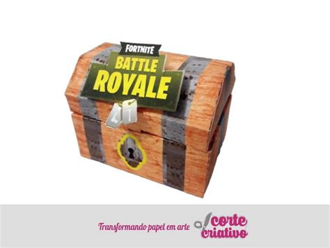 Baú Fortnite Loja Corte Criativo Elo7 Produtos Especiais