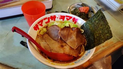 『朝ラー醤油500円（魚介煮干し変更）andノリ明太ごはん100円』『濃厚魚介中華そば』ハイデンコッコfactoryサマンサ・タマサのレビュー