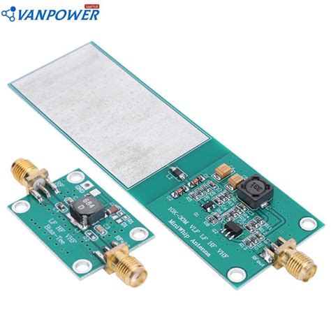 Mini Whip Sdr Antenna Dc 9 15v Shortwave Active Antenna 10khz 30mhz Rtl