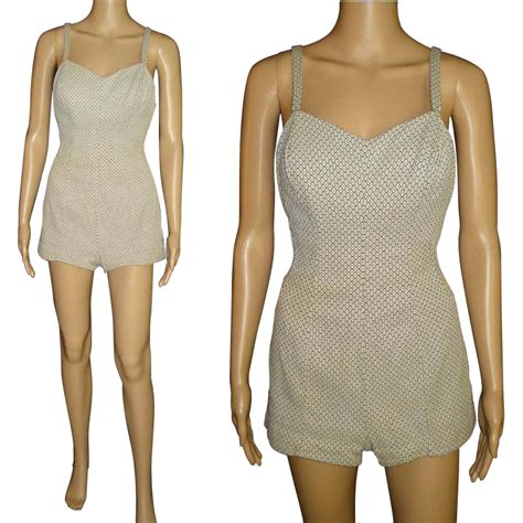 Vintage 1950s Swimsuit 50s Jantzen Swimsuit 1950s Bathing From