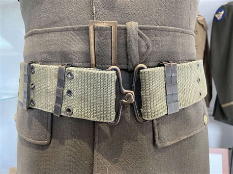 Original American Us M 1956 Vertical Weave Pistol Belt Vietnam Era In