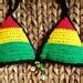 Rasta Bikini Top Bikini Top Pattern Bikini Pattern Reggae Bikini Crochet Bikini PDF Crochet