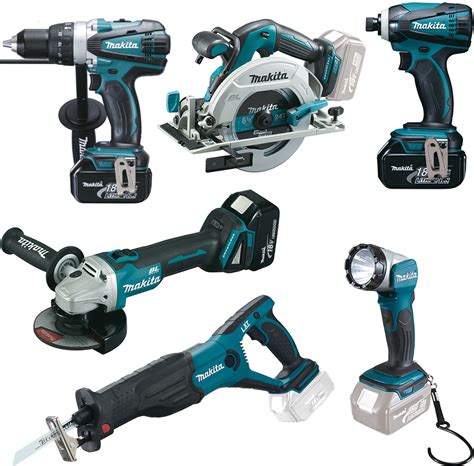 Akku Maschinen Set DLX6076T 10 Tlg MAKITA Zgonc