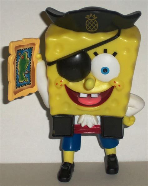 Burger King 2007 SpongeBob Squarepants Atlantis Squarepantis Pirate ...