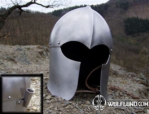 Medieval Helmets Barbute Wulflund