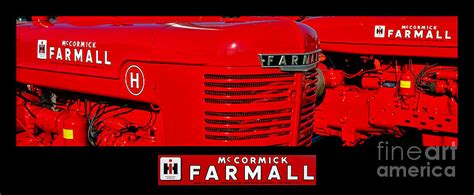 Mc Cormick Farmall Poster Photograph By Olivier Le Queinec Pixels