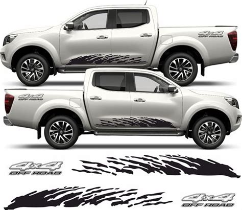 Zen Graphics Nissan Navara Side Graphics Stickers