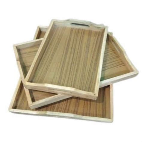 MDF Wood Kitchen Serving Tray Set Type Decorative Trays 11x9 Inch