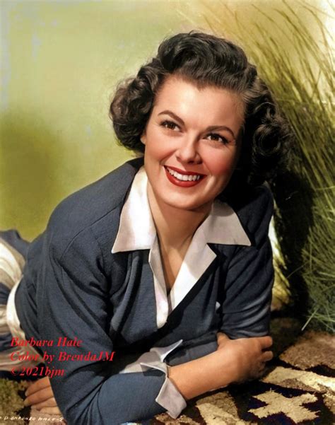 Barbara Hale Color By Brendajm ©2021bjm Hollywood Fashion Barbara