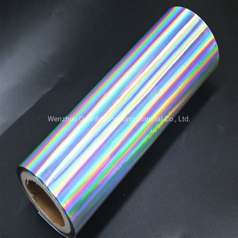 Different Color Popular 3D Self Adhesive Transparent Laser Holographic